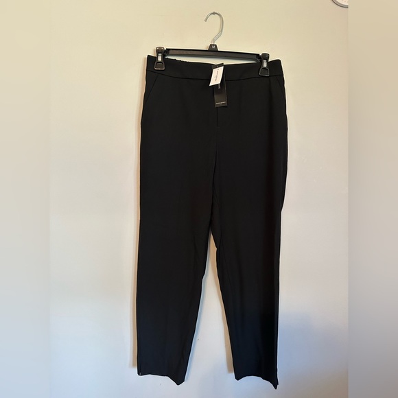 Banana Republic Black Straight-Leg Pants - Picture 15 of 16